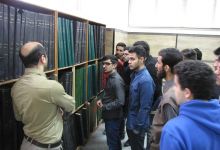 گزارش تصویری بازدید دانش آموزان پسر سال چهارم دوره دوم دبیرستان، از دانشگاه صنعتی شاهرود